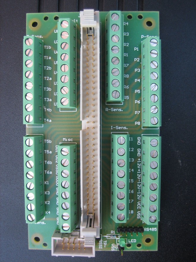 Klemmenprint (Sensoranschlüsse)