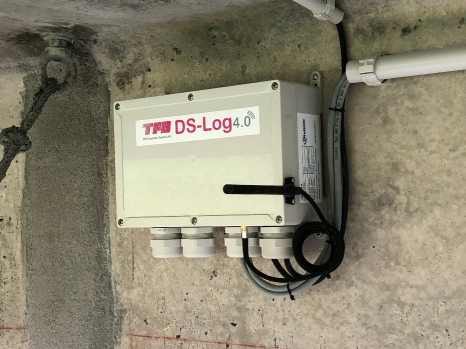 DS-Log4.0 an einem Brückenträger